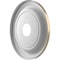 Ekena Millwork PVC Medallion (Canopies up to 9 1/2"), 16"OD x 3 1/2"ID x 1 3/8"P, Metallic Champagne Mist CMP16TRECE - alternate 5